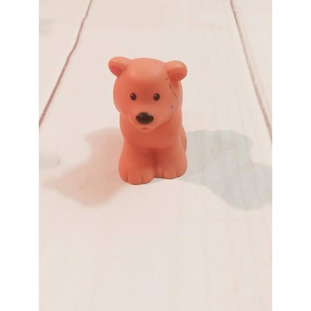Fisher-Price Little People Bear Cub Figure Zoo Animal Safari Toy